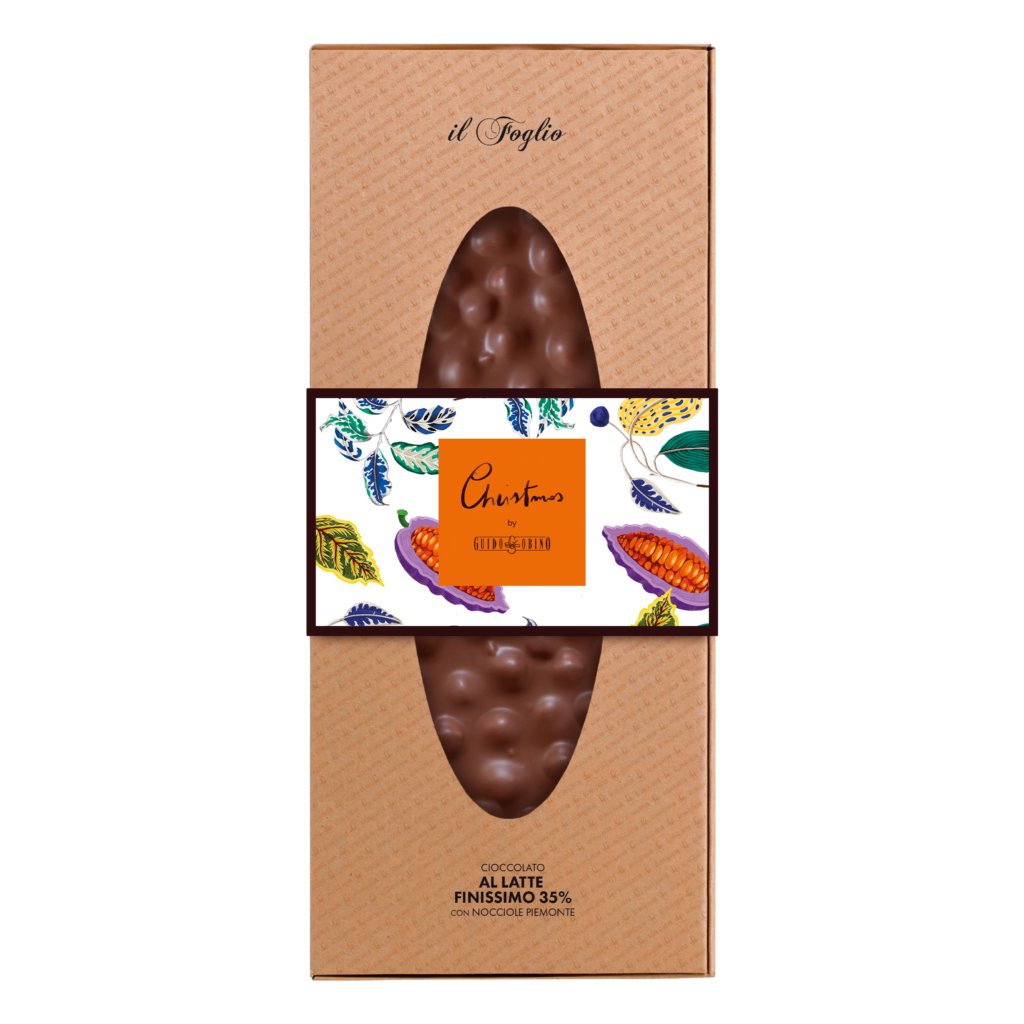 LASTRA CIOCCOLATO BIANCO CON NOCCIOLE - Gardini Cioccolato