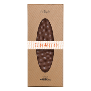 FOGLIO MILK CHOCOLATE BAR WITH HAZELNUTS 1kg