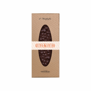 MINIFOGLIO DARK CHOCOLATE BAR WITH HAZELNUTS 300g