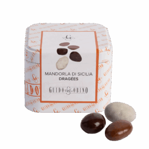 CHOCOLATE COVERED ALMONDS TIN 120g